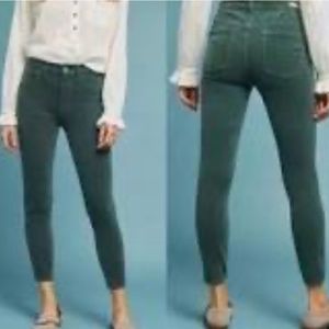 Pilcro and the Letterpress high rise skinny corduroys